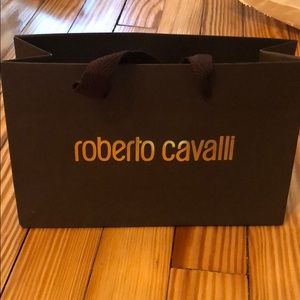 Roberto Cavalli shopping bag